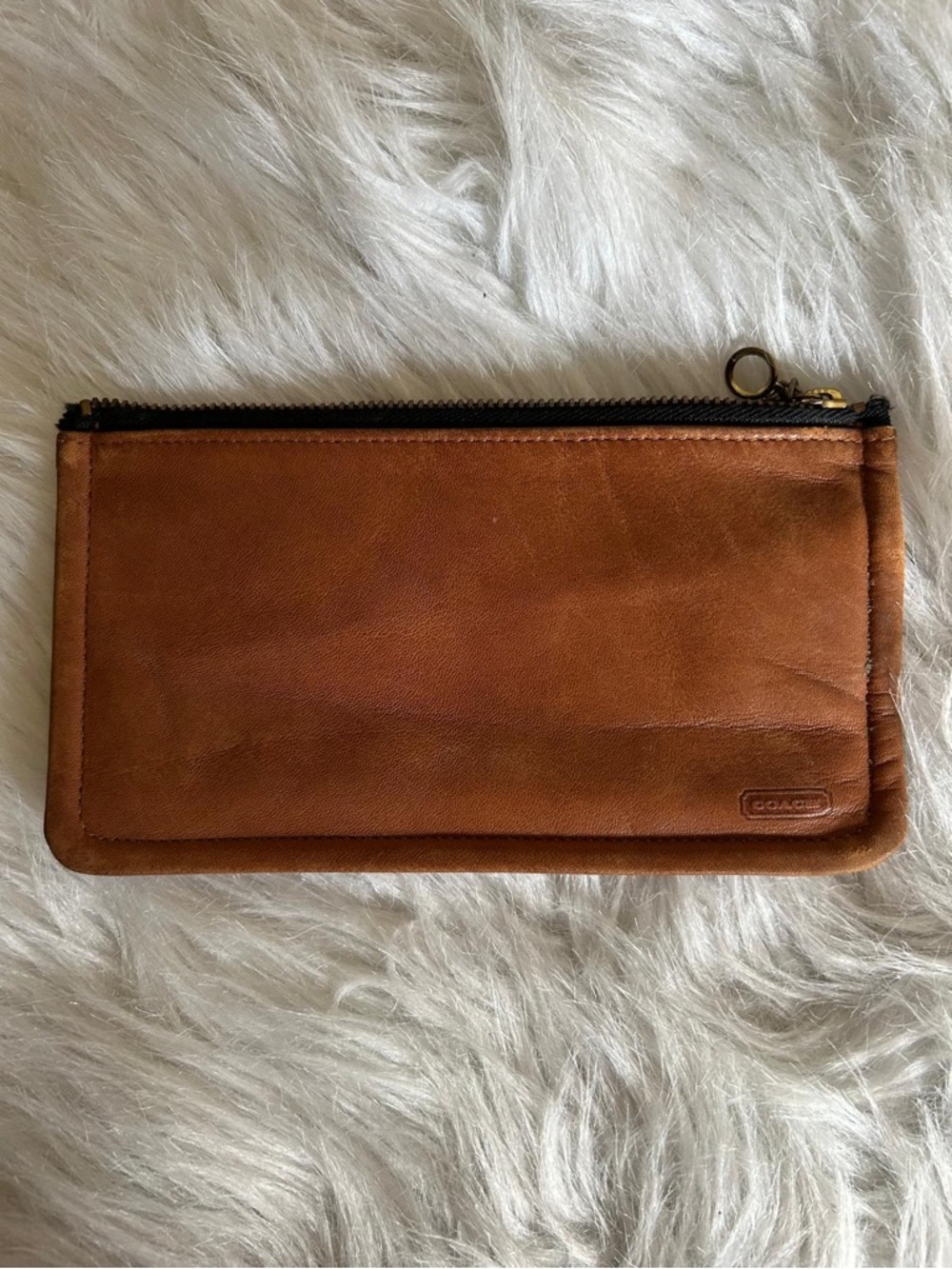 Coach vintage cosmetics pouch